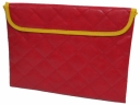 Quilted PVC Simple Laptop Sleeve (#76223)