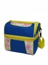 Double Decker Insulated School Lunch Box Cooler Bag (#75872A)